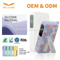 Capa protetora de banco de potência de silicone para Anker MagGo